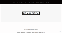 Desktop Screenshot of nobulldigital.com